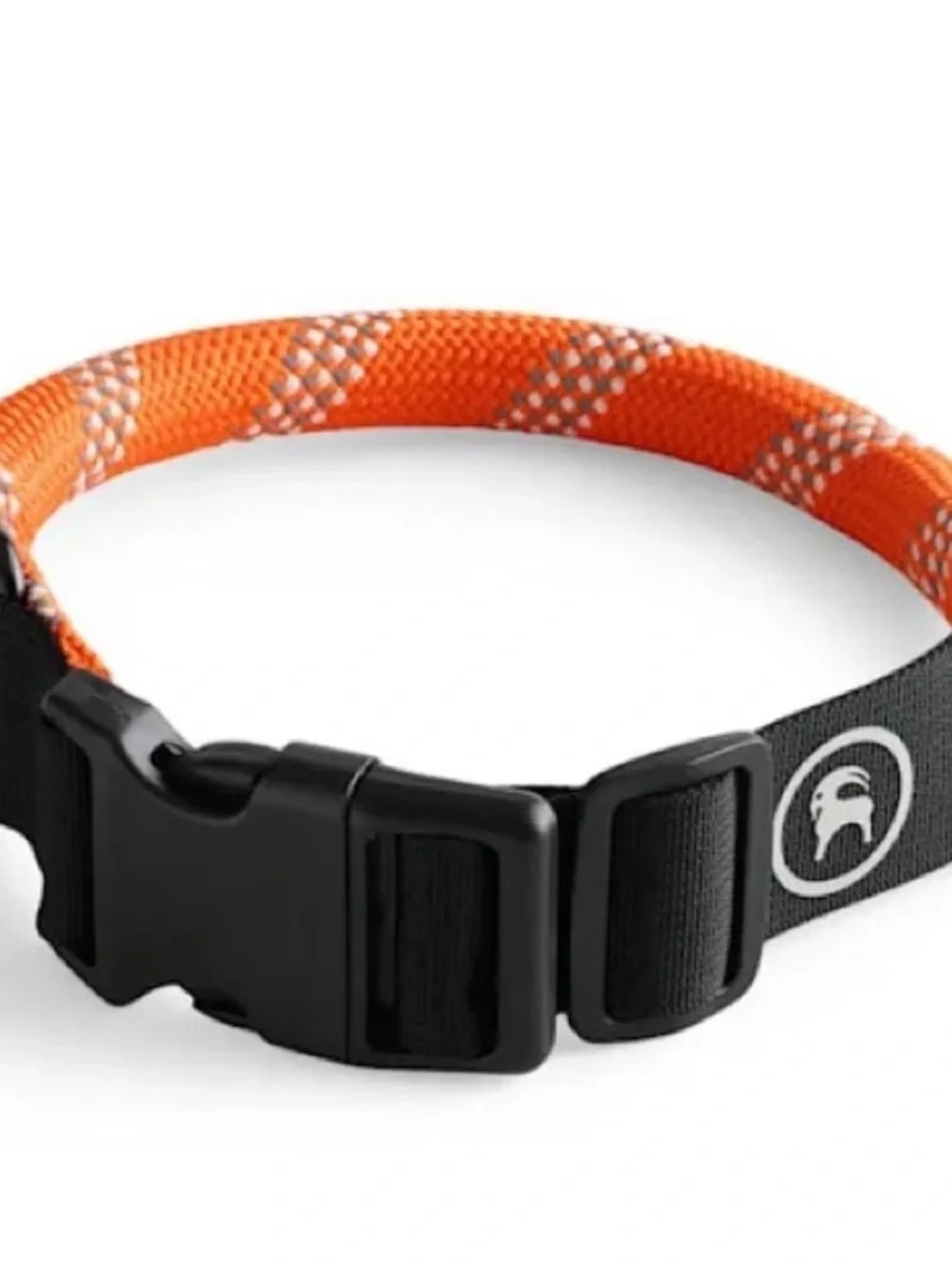 Backcountry x Petco Shock Absorbing Rope Dog Collar Orange XL/XXL 21-30.5 Inches